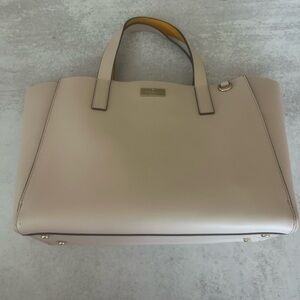 Kate Spade Beige Leather Tote